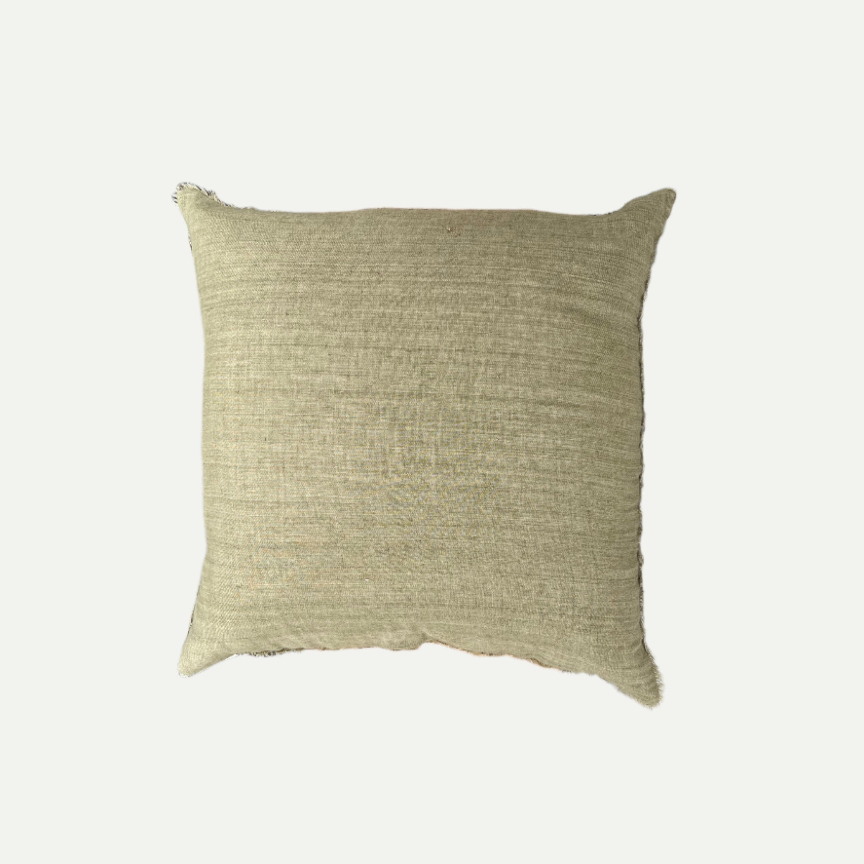 Linen Throw Pillow