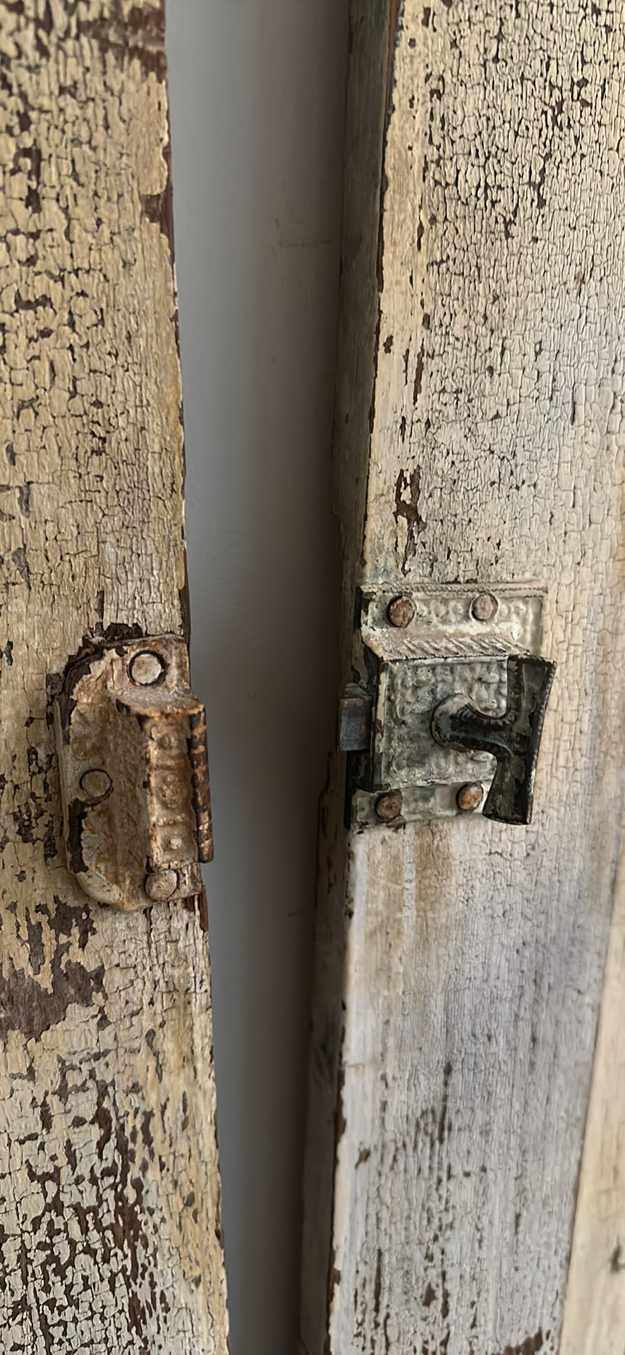 Antique Distressed Wooden Shutters