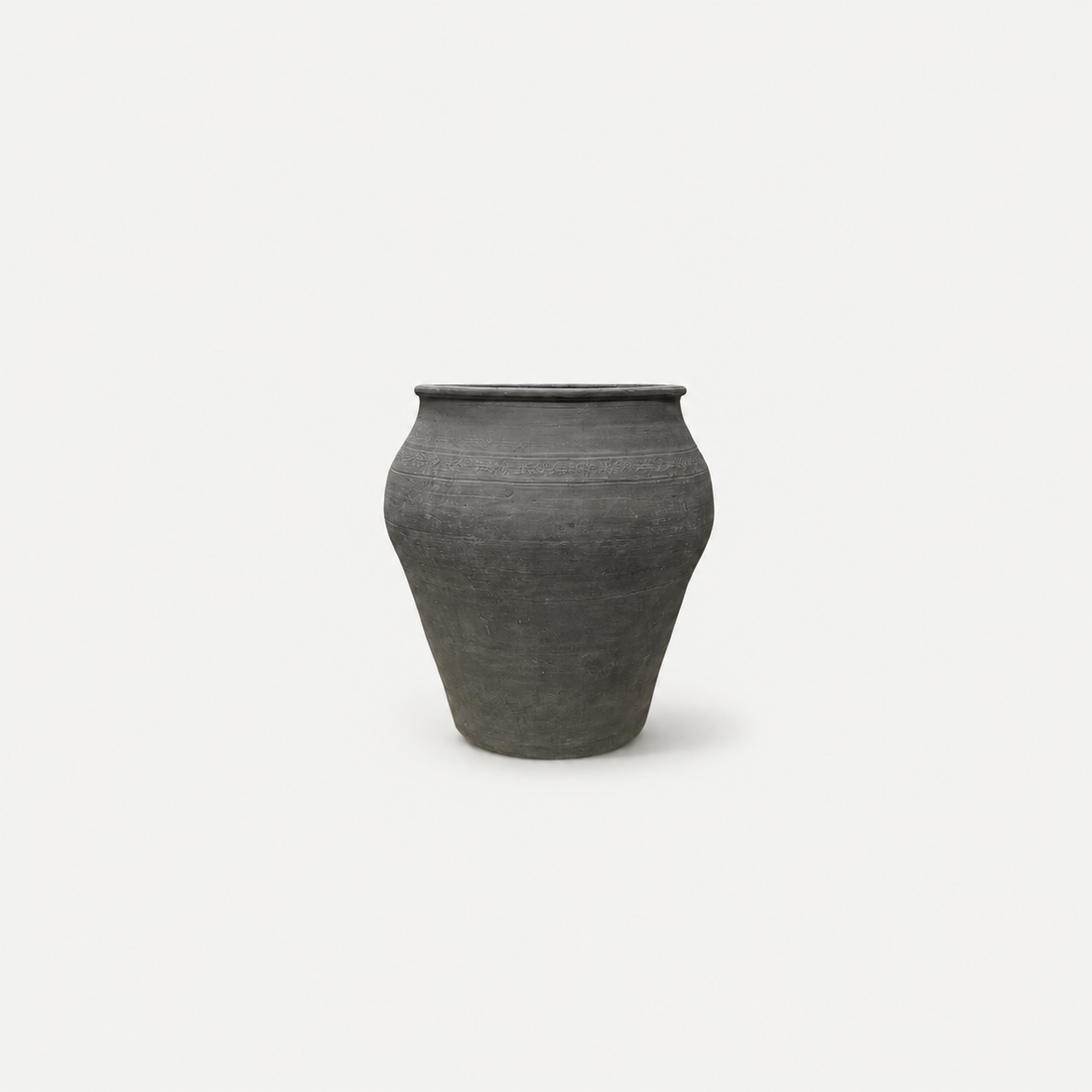 Black Clay Jar