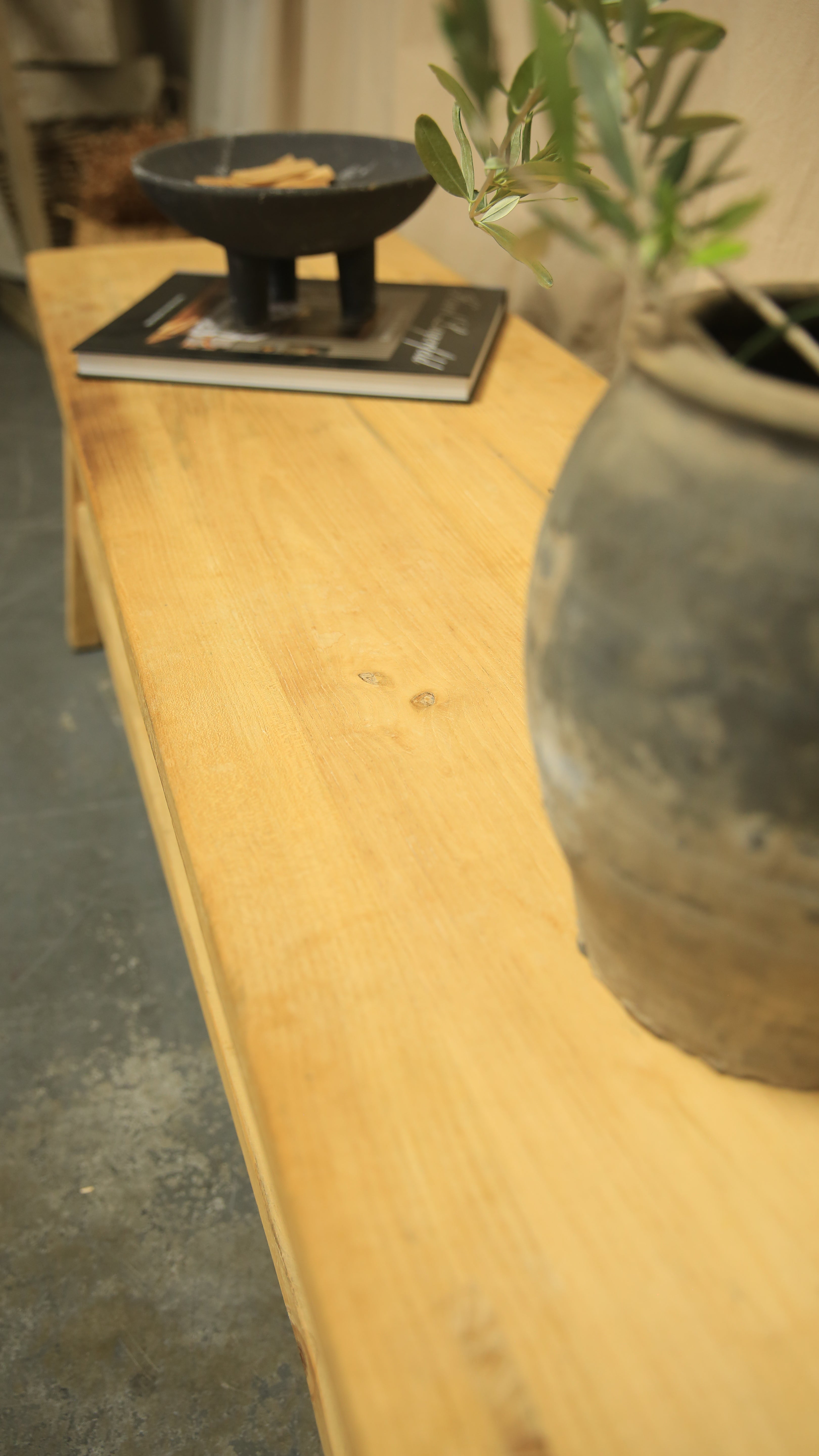 Natural Wooden Coffee Table