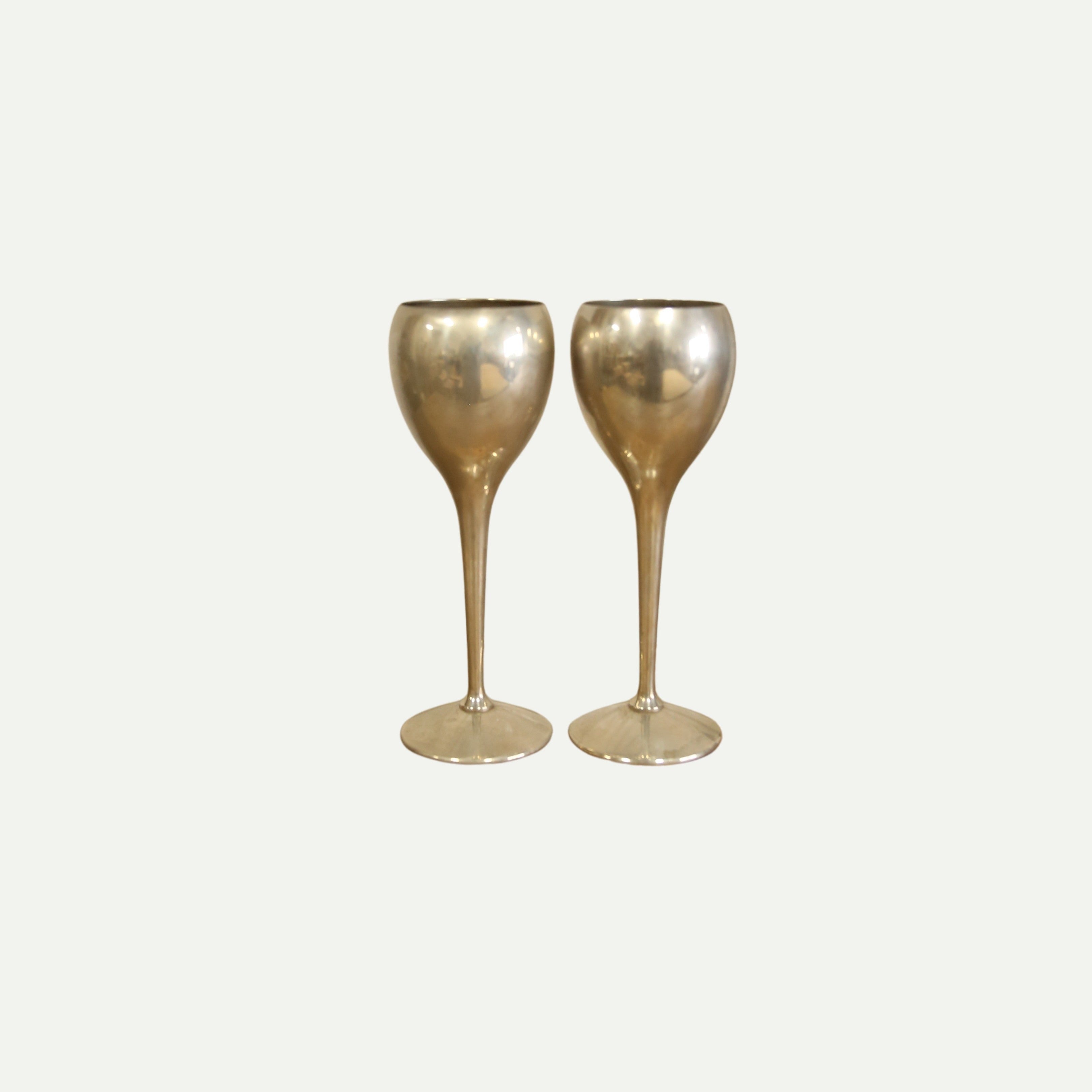 Vintage wine glasses