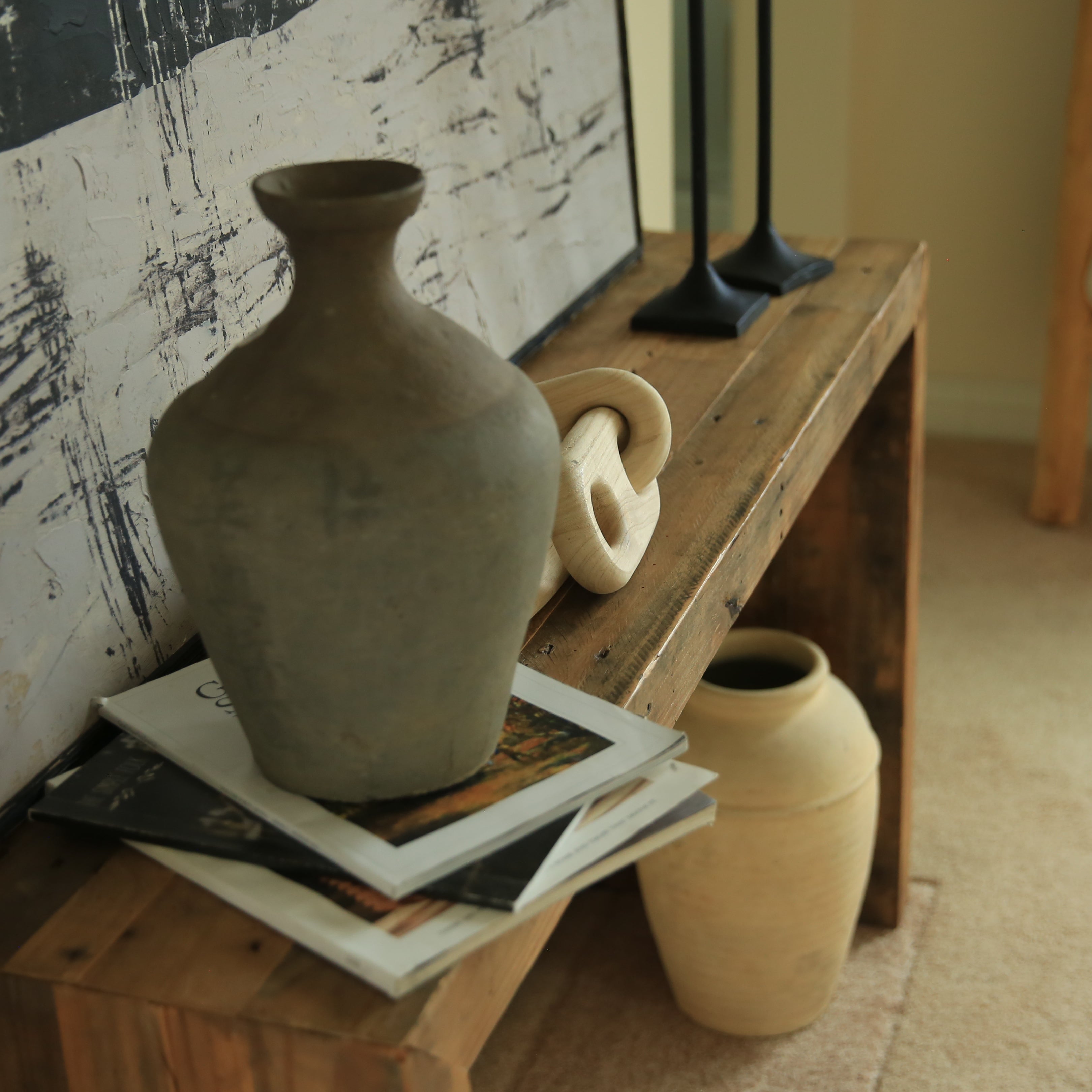 Minimalist Clay Vase