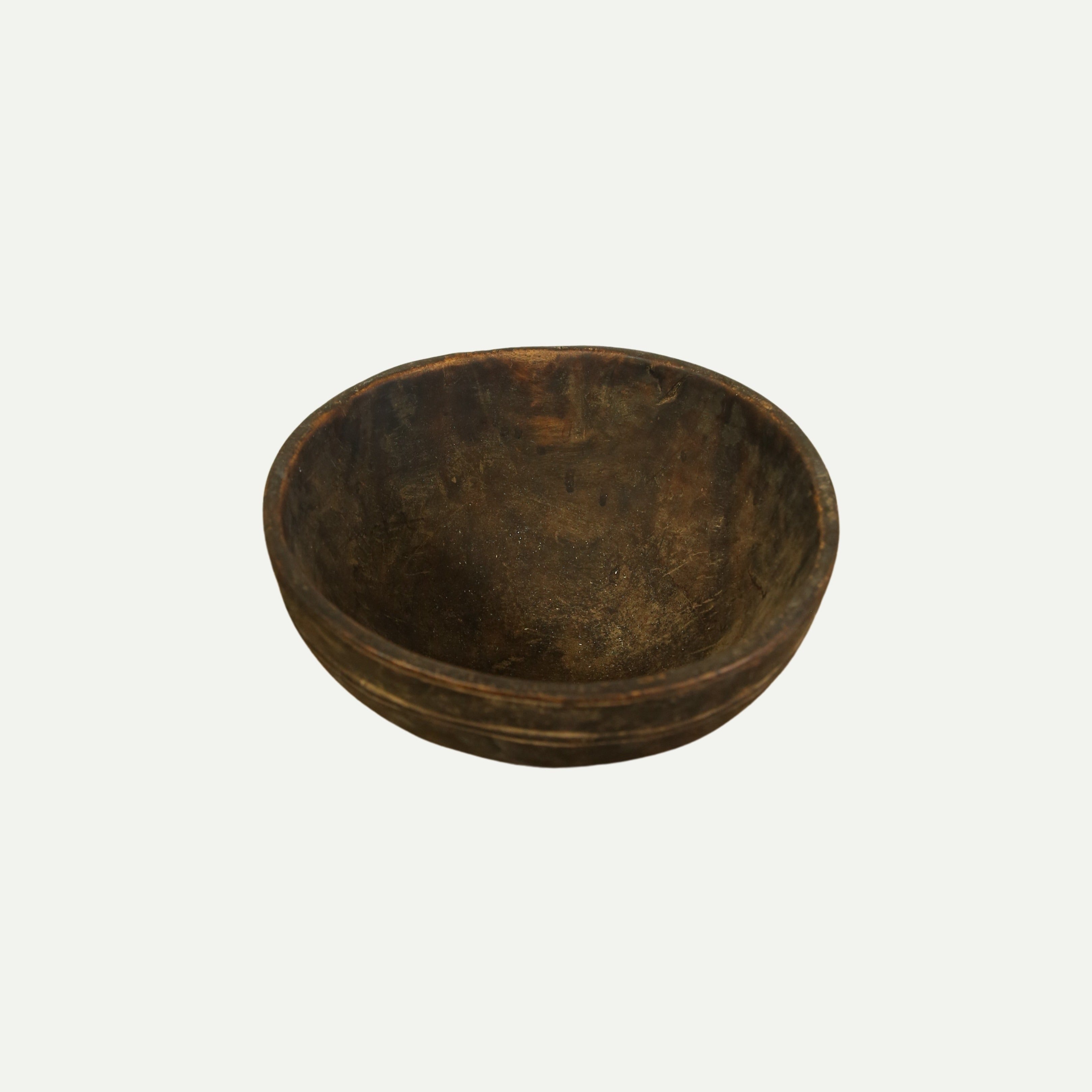 Hand-Carved Wooden Bowl