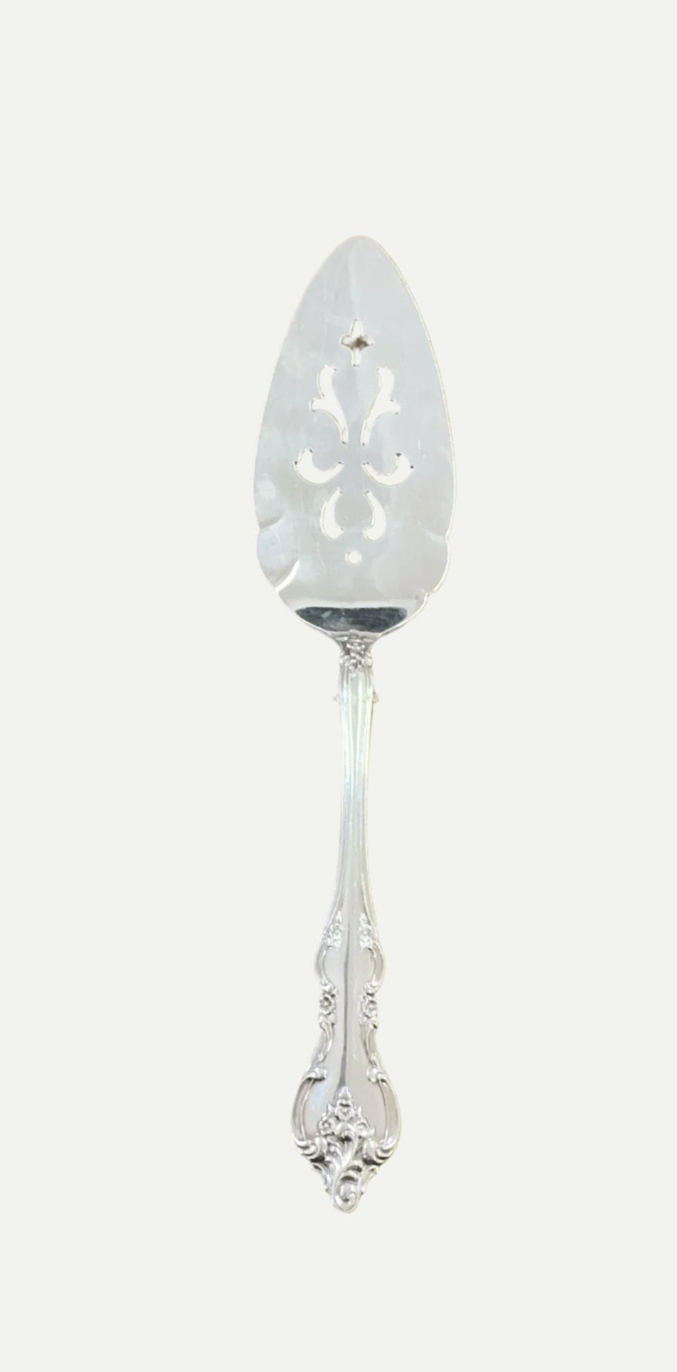 Vintage Silver-Plated Triangle Spatula