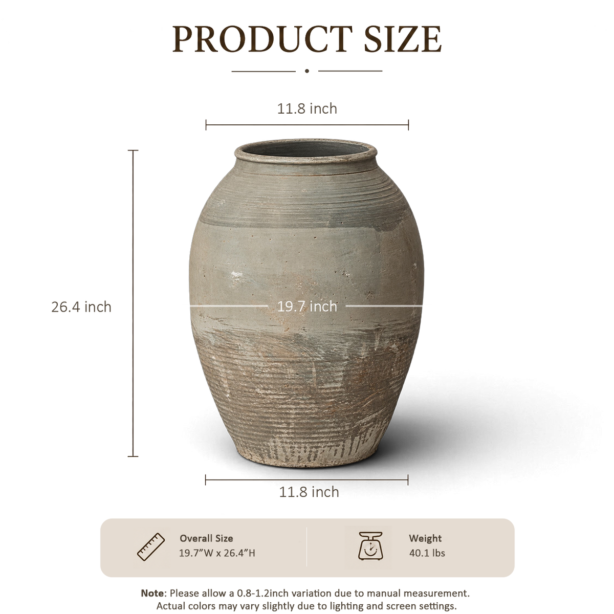 Pale Gray Jar