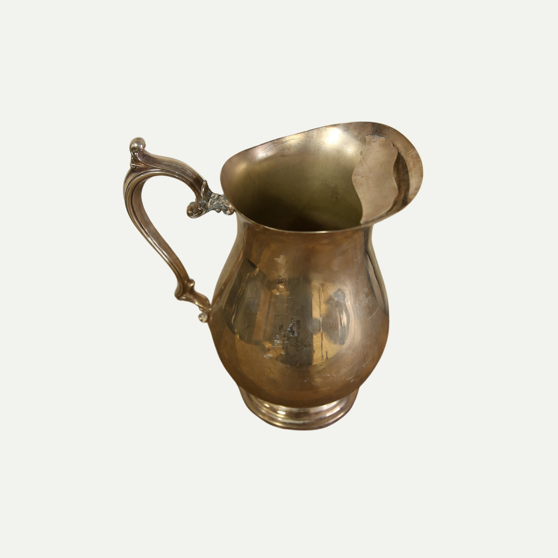 Silver-Plated Water Pitcher