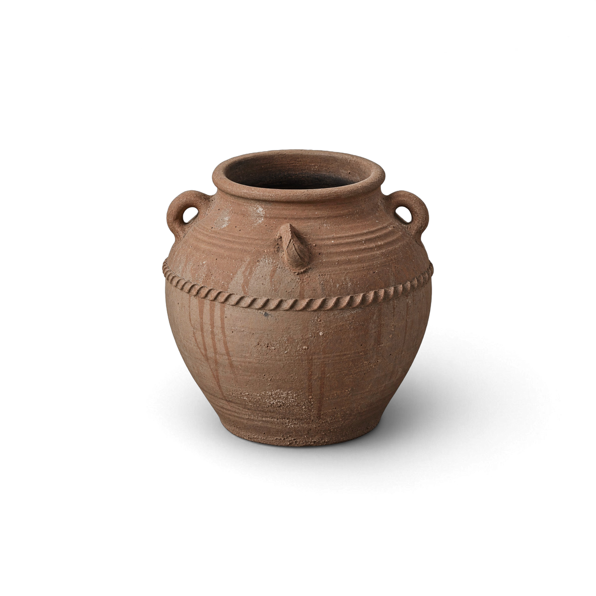 Terracotta Studded Jar