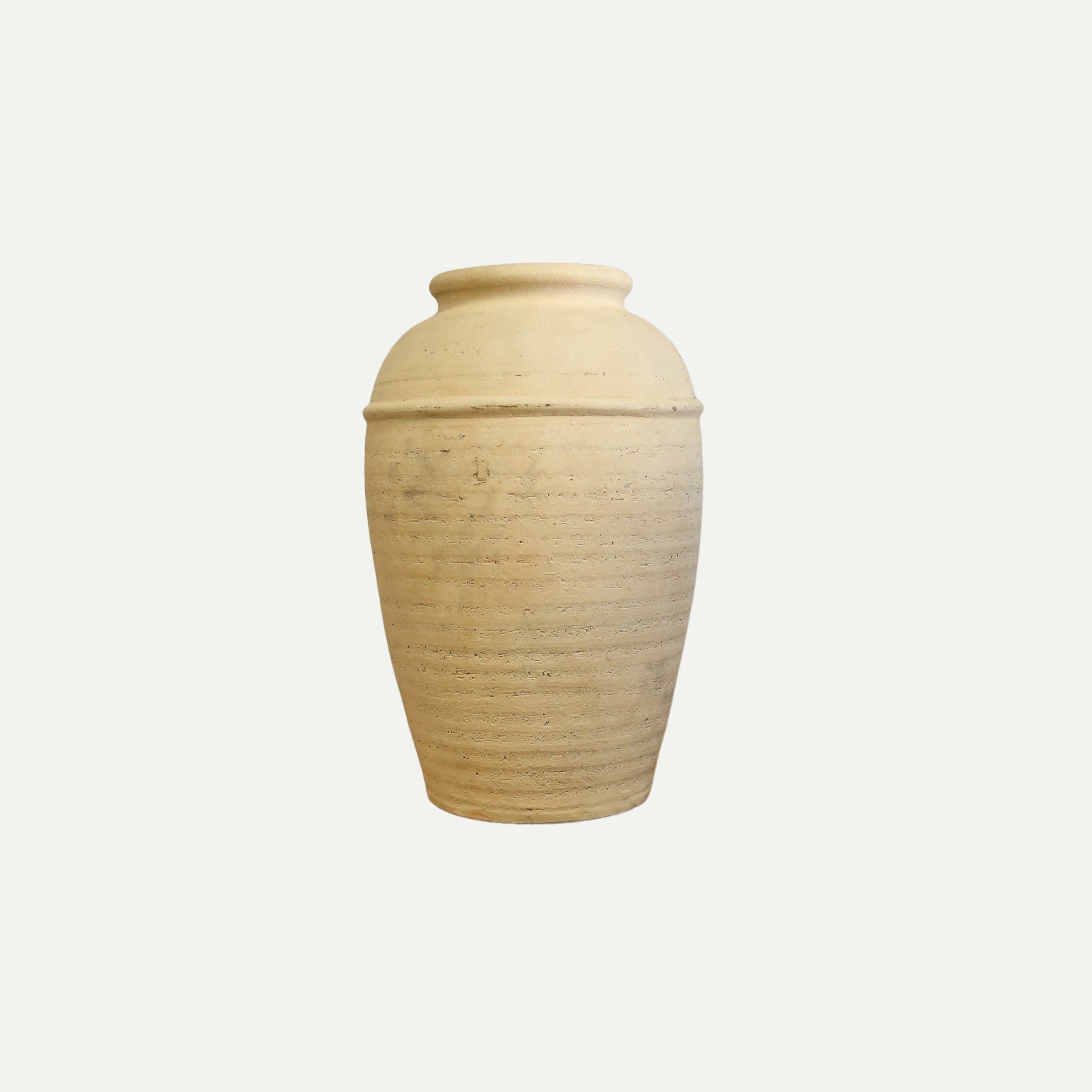 White Clay Vase