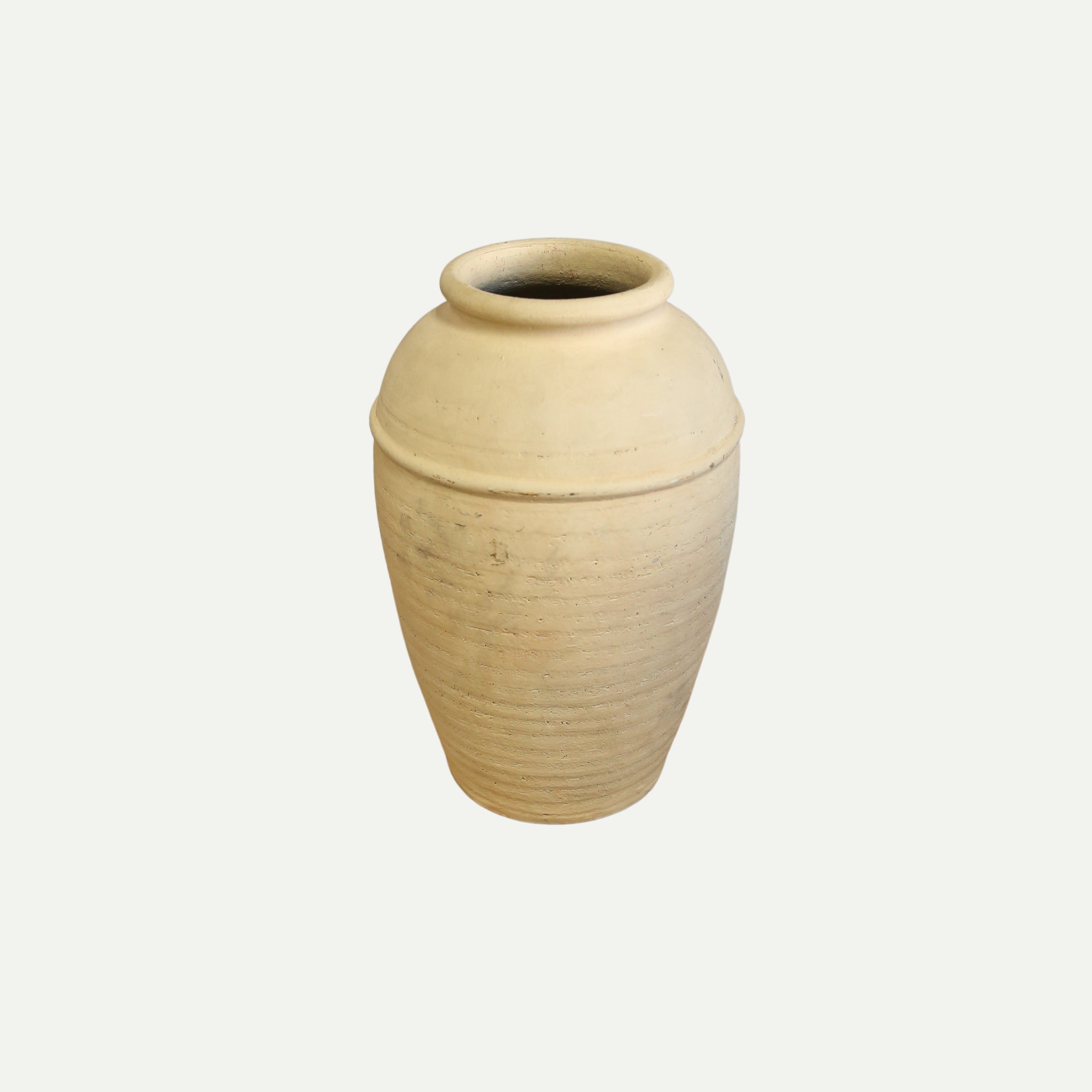 White Clay Vase