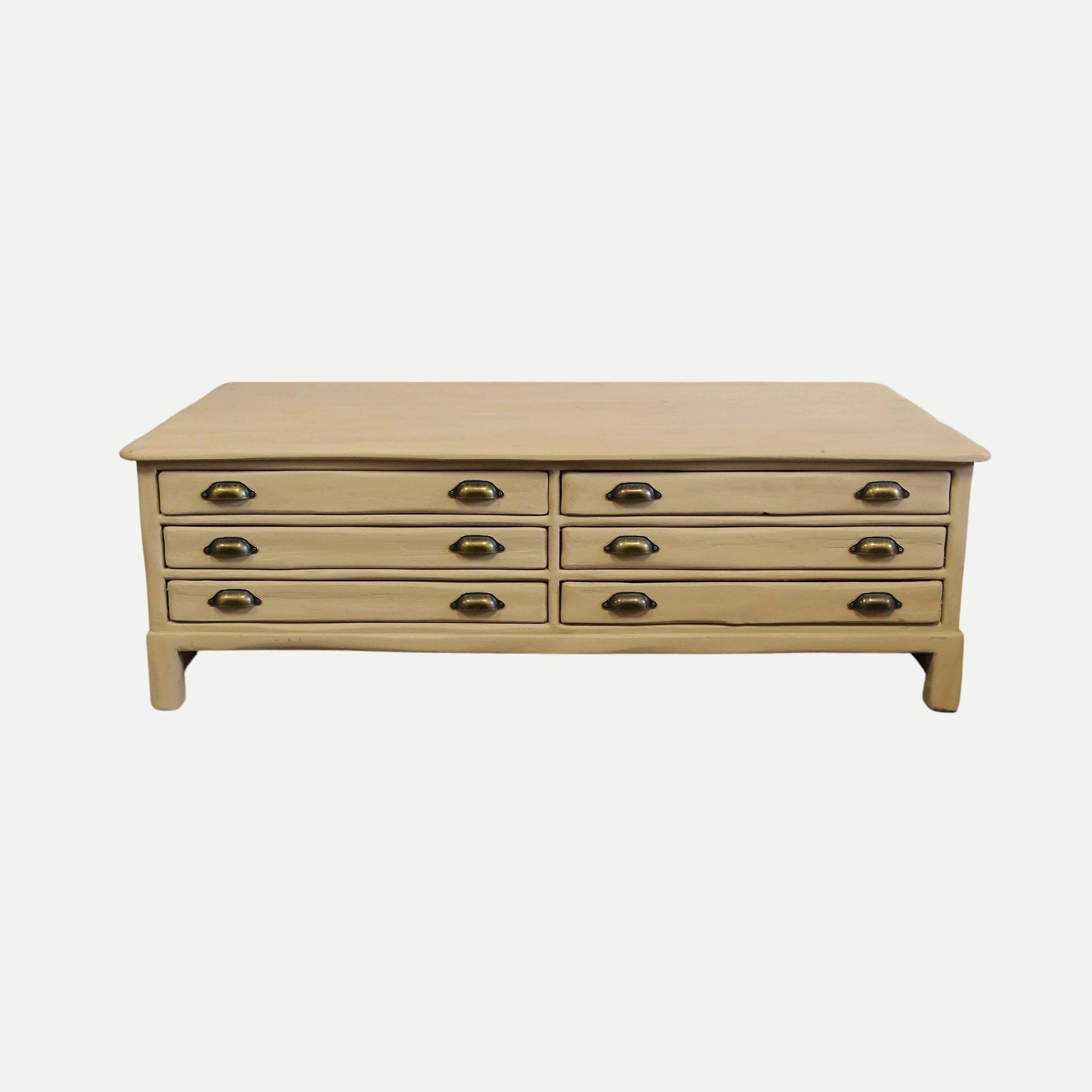 Wooden Drawer Coffee Table