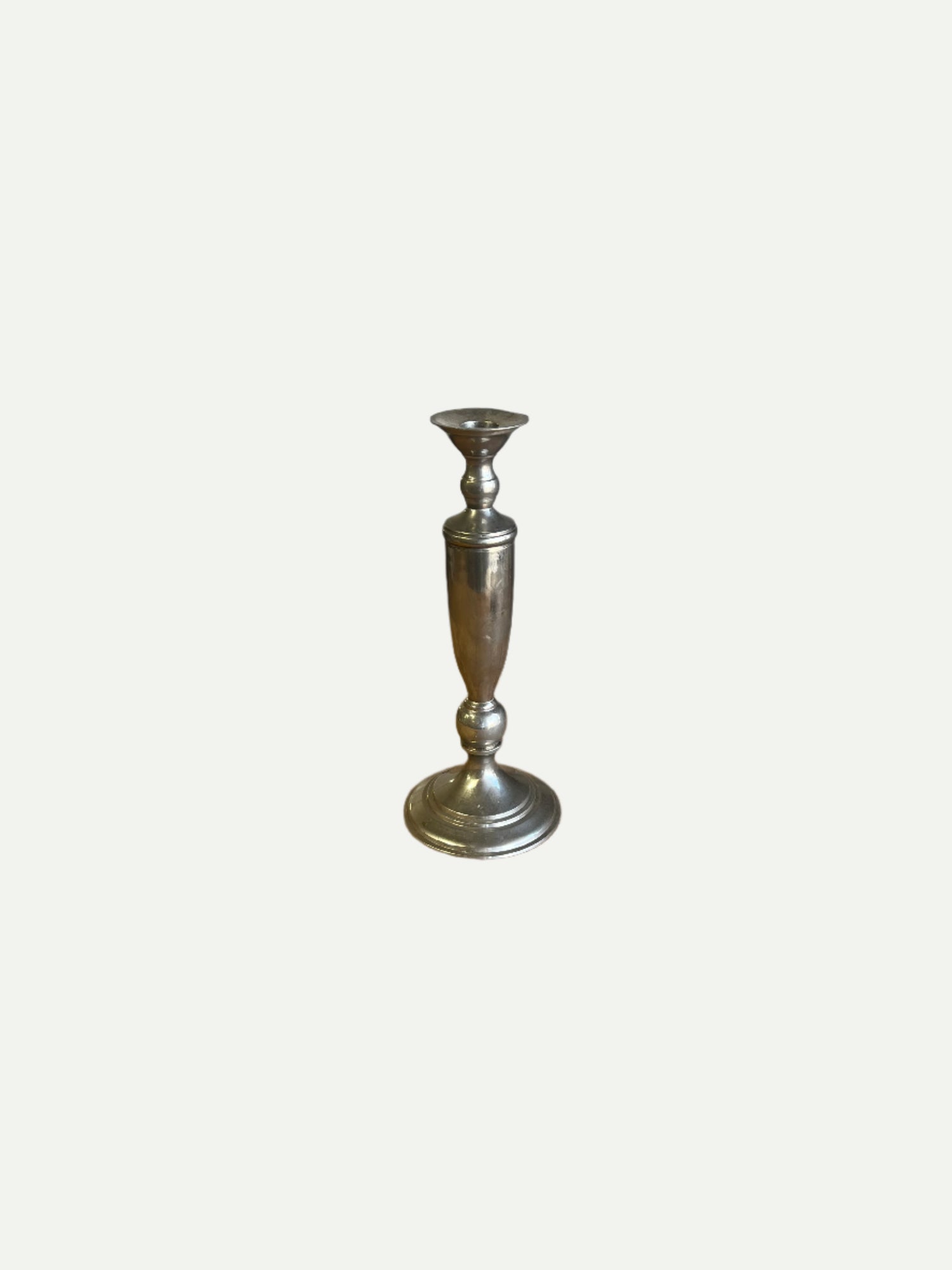 Classic Silver Candlestick Holder