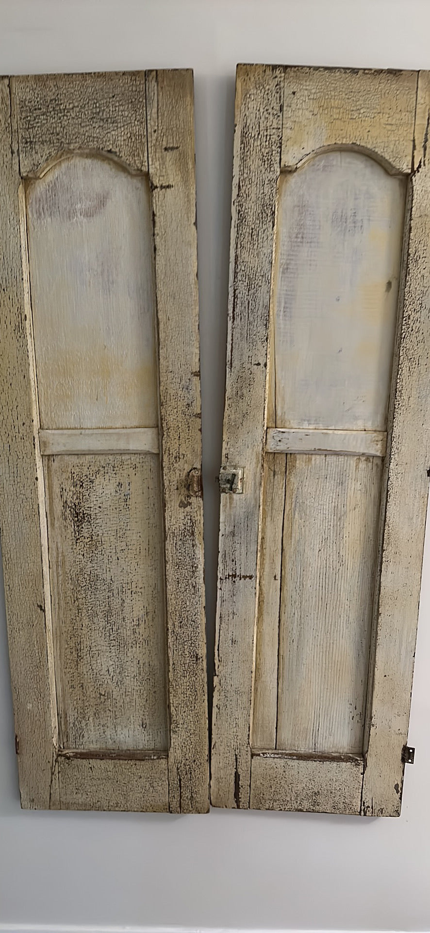 Antique Distressed Wooden Shutters