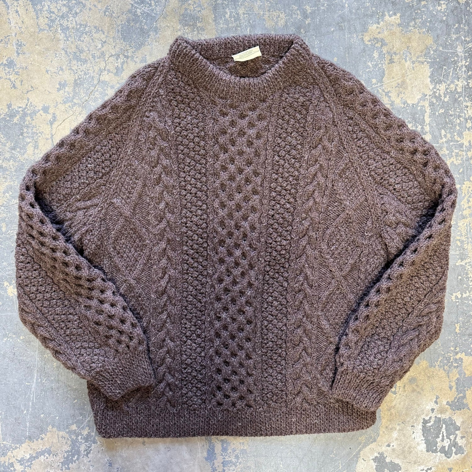 Vintage Wool Crew Neck Sweater