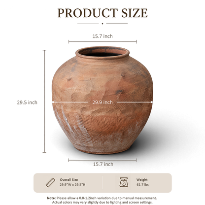 Blush Clay Jar