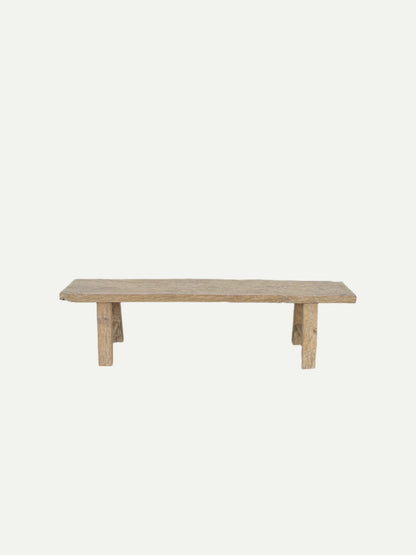 Solid Wooden Bench