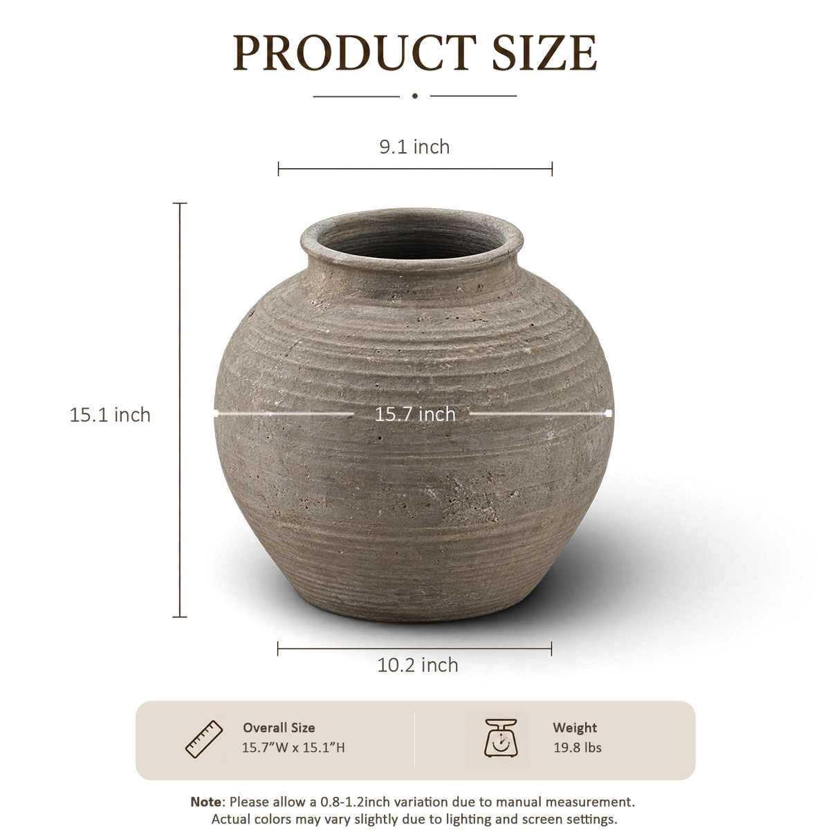 Charcoal Jar III