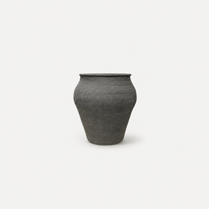 Black Clay Jar