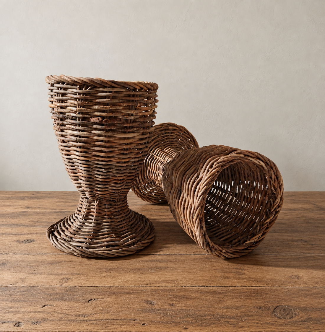 Rattan Flower Basket