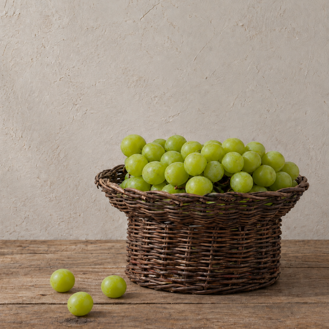 Woven Rattan Basket