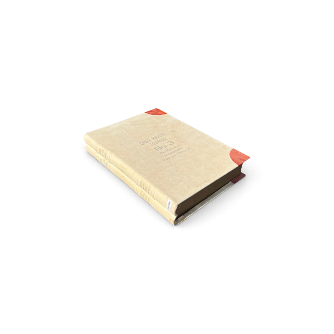 Check Register Journal Storage Box