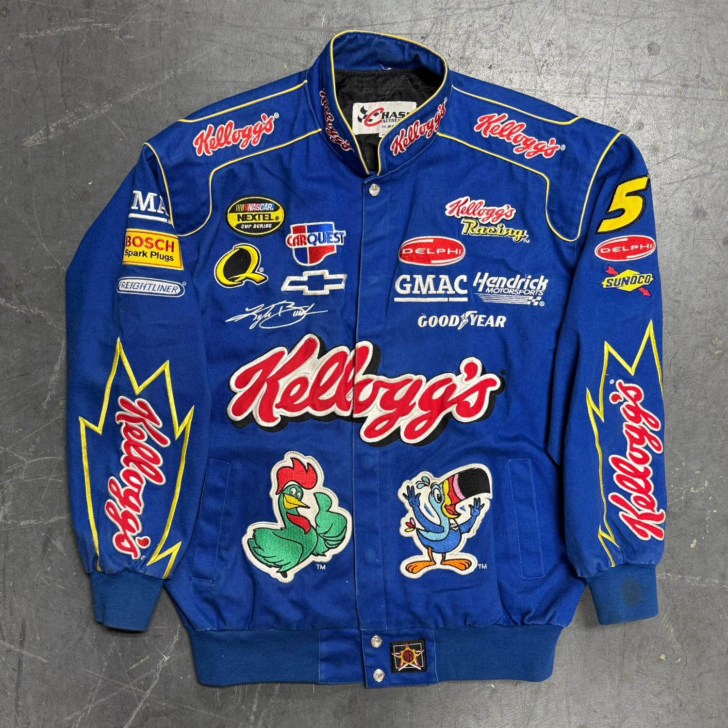 Vintage Kelloggs Nascar Jacket