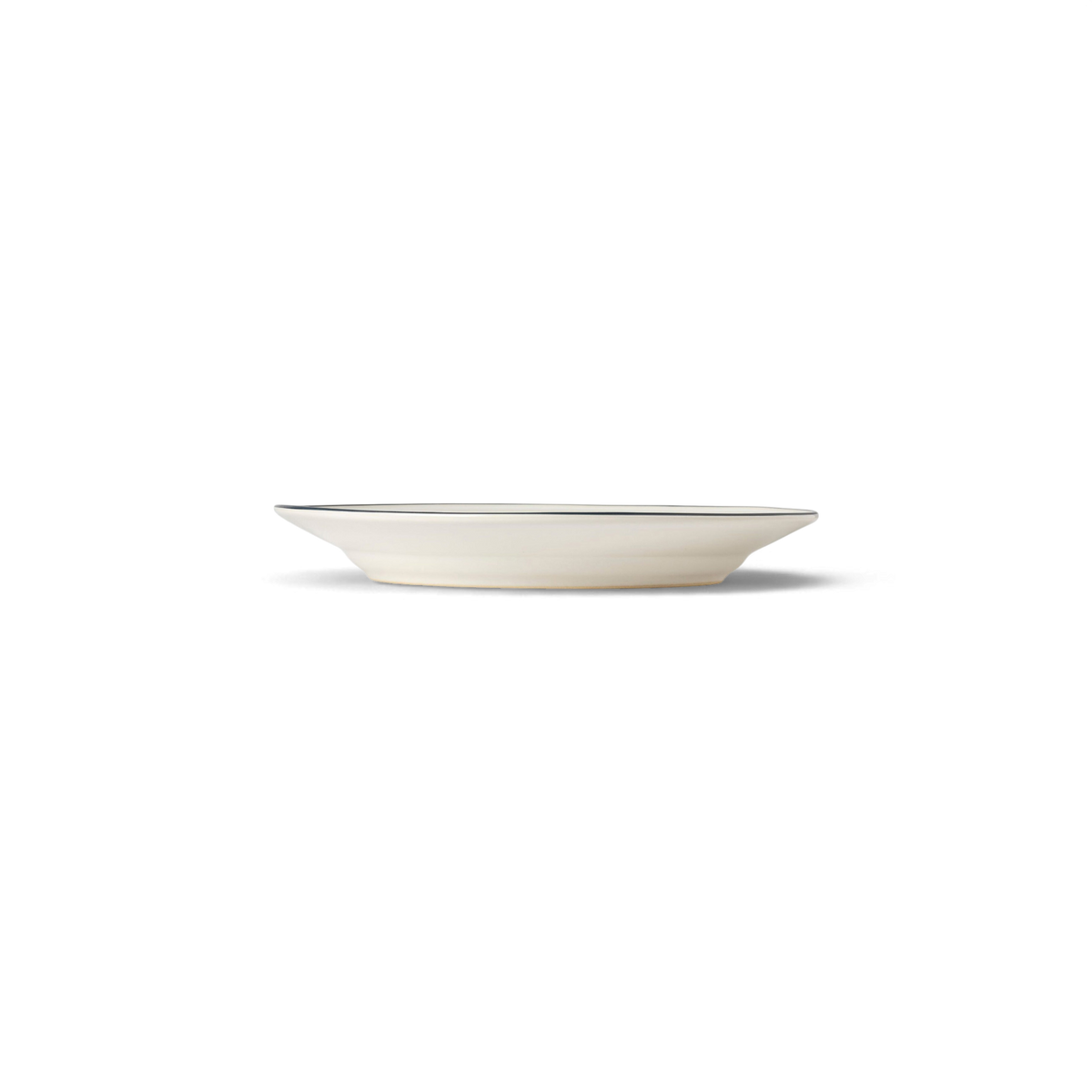 Dinner Plate White Blue