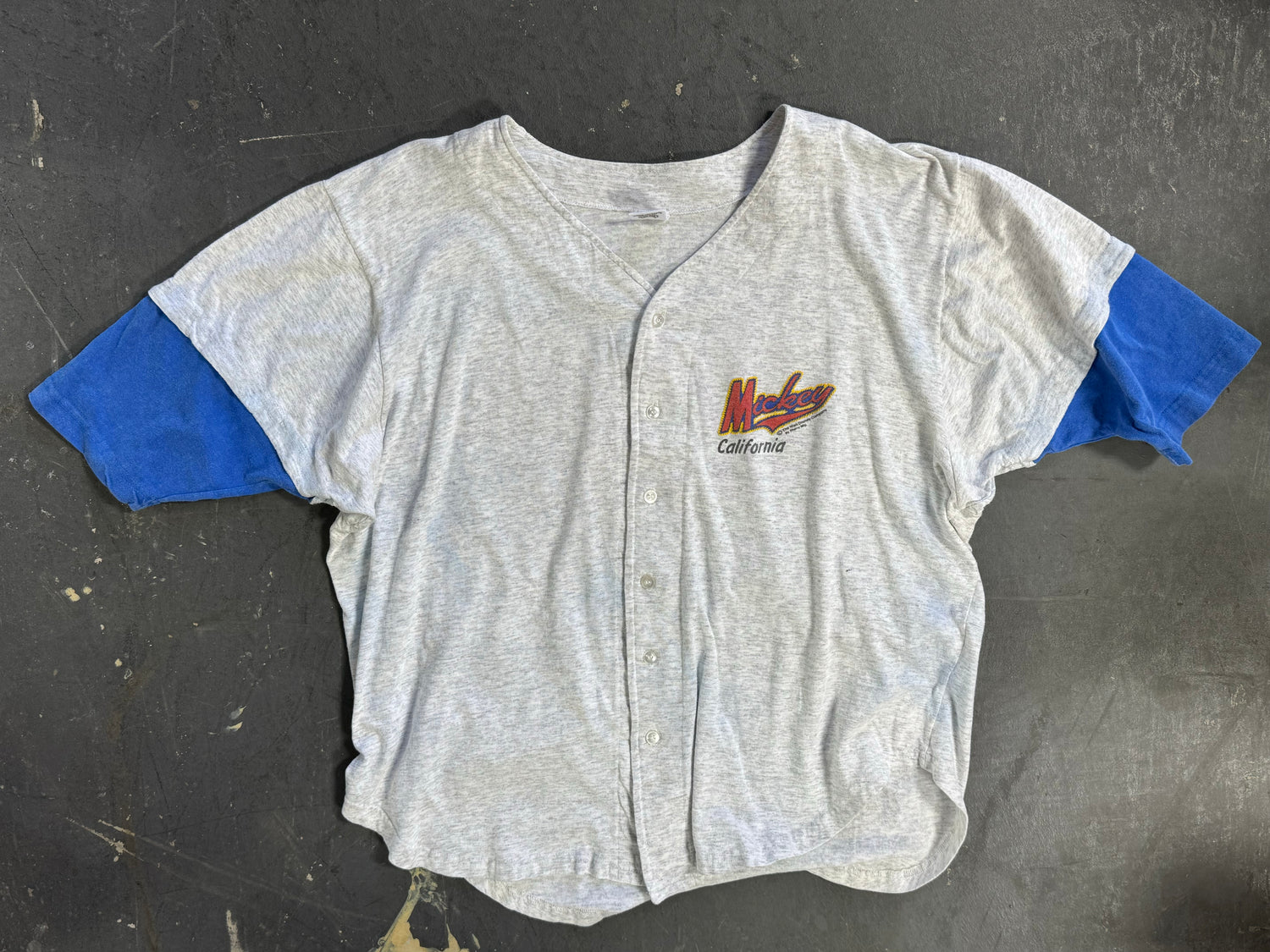 Vintage Disney Mickey Mouse baseball Jersey