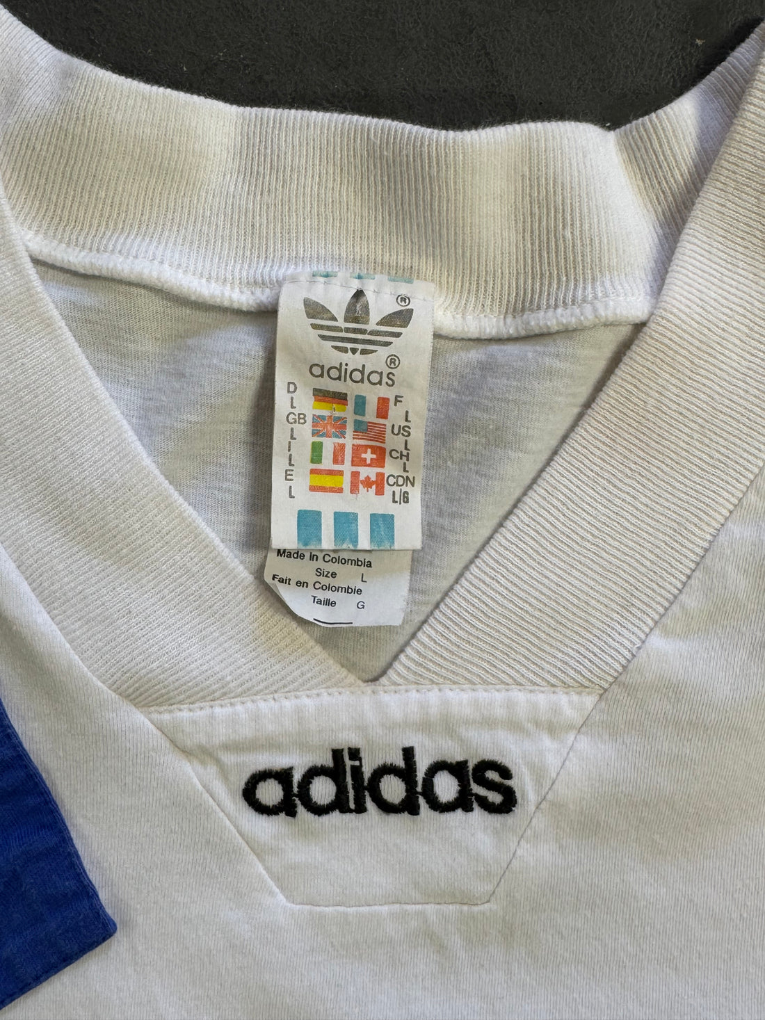 Vintage Adidas 1992 USA National Team World Cup Jersey Shirt