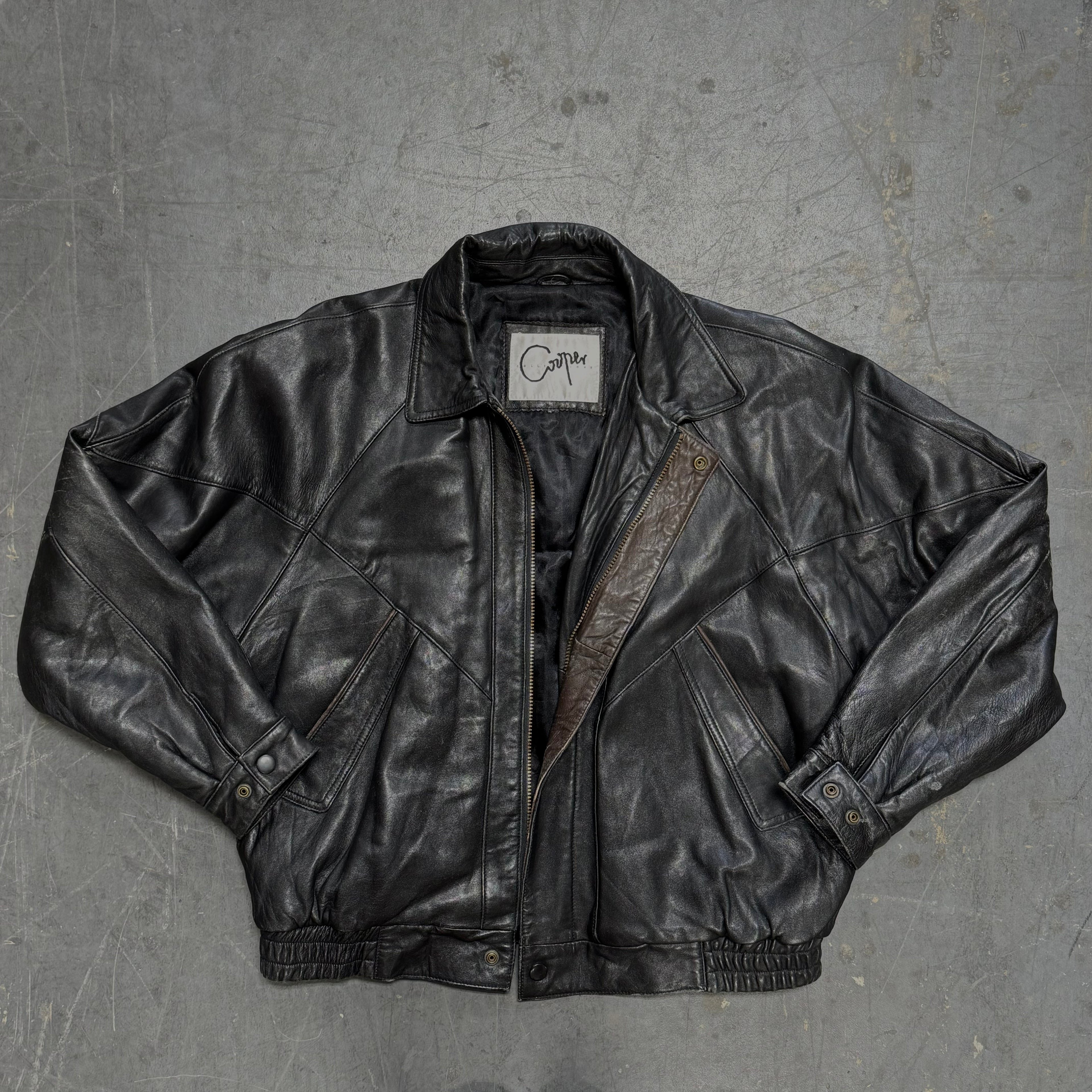 Cooper Black leather jacket