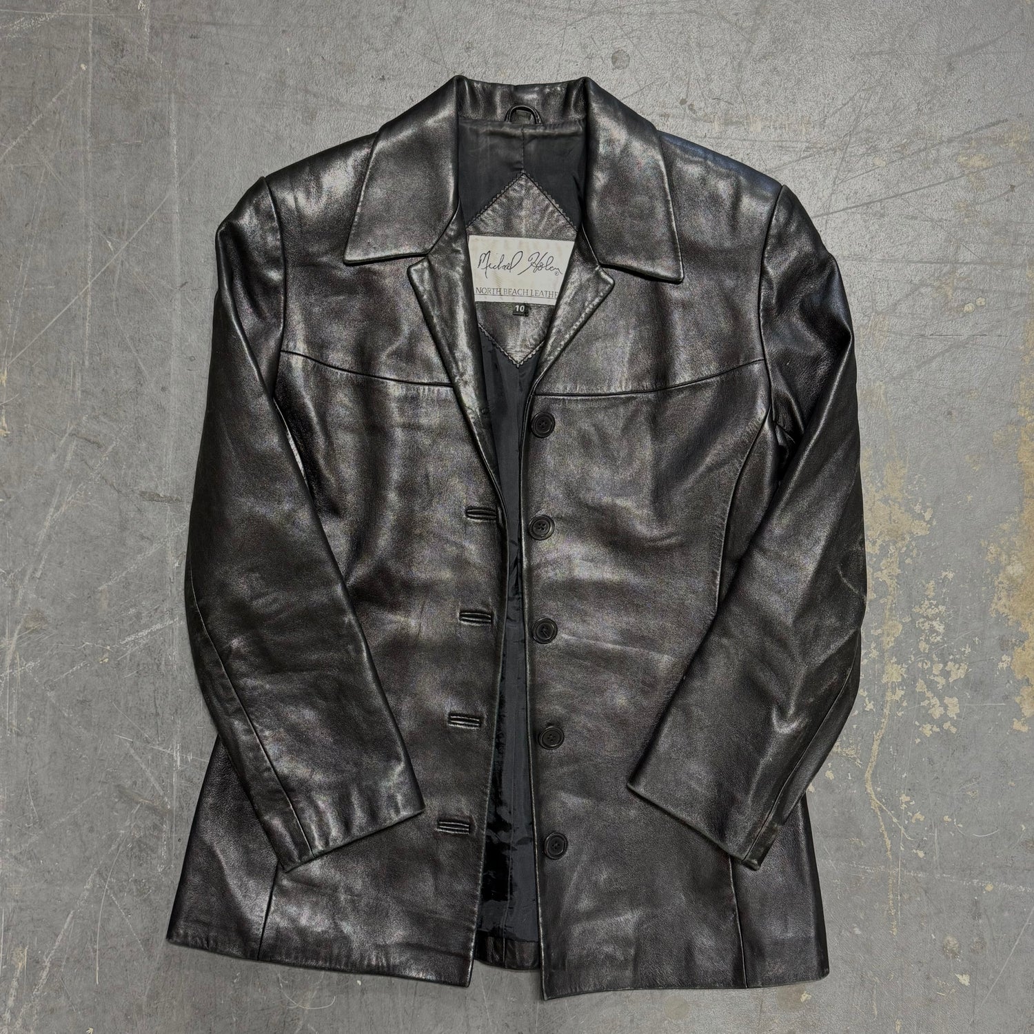 Michal Hoban North Beach Leather Jacket