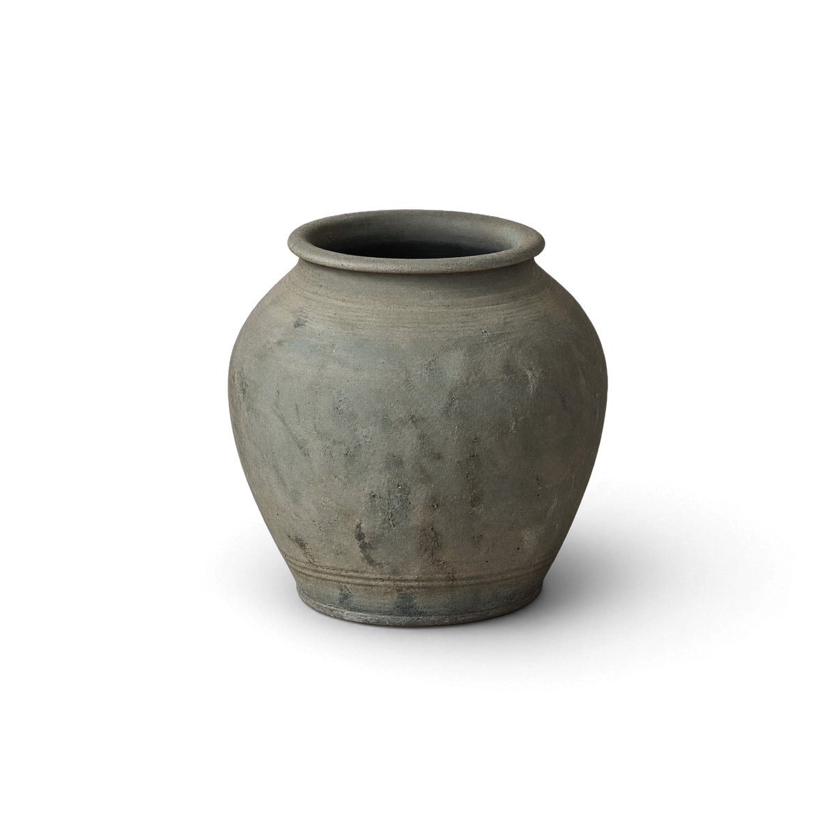 Gray Pebble Jar