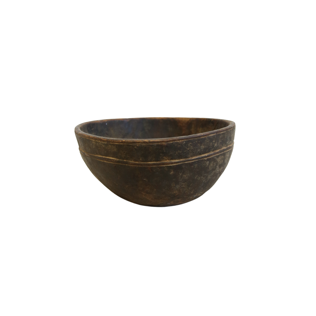 Hand-Carved Wooden Bowl