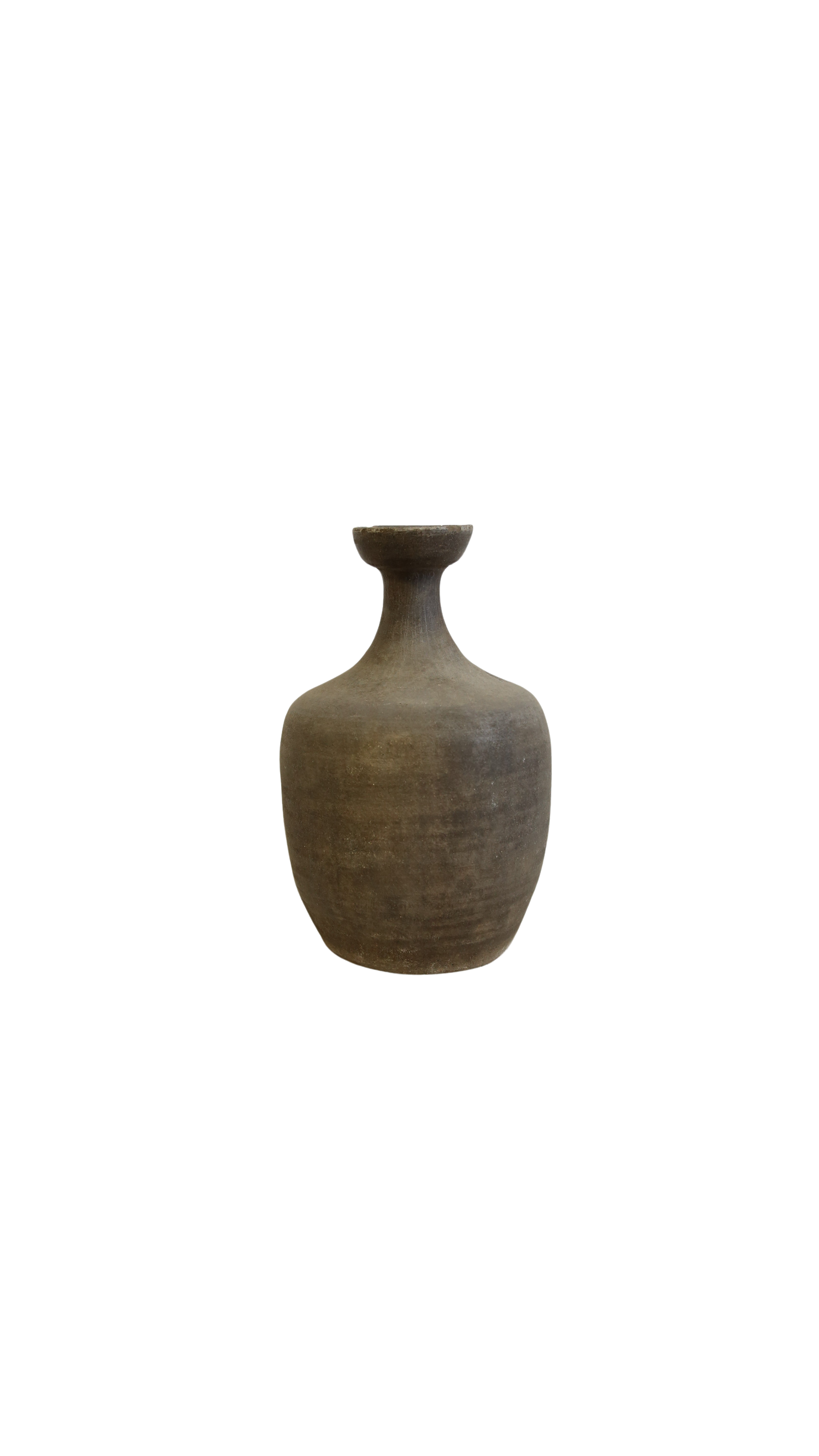 Handcrafted Minimalist Clay Vase