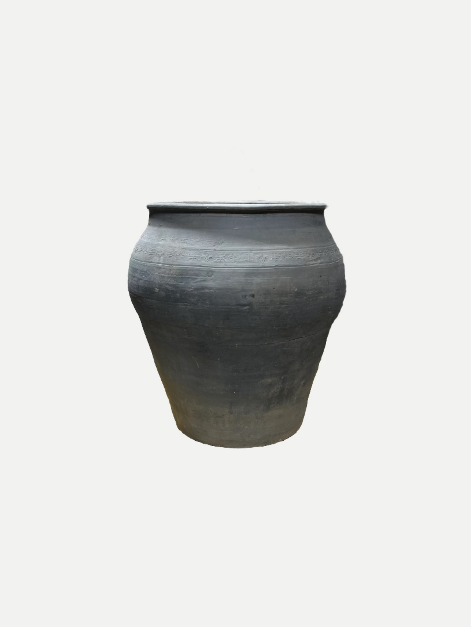 Black Clay Jar