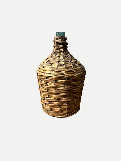 Woven Demijohn Bottle