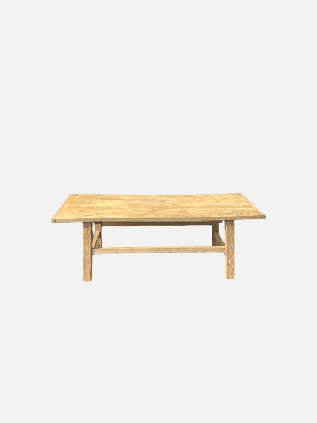 Rustic Natural Wooden Coffee Table