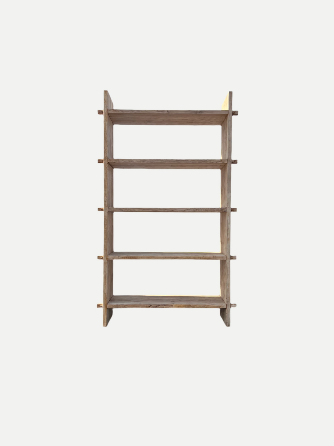 Rustic Wooden Bookshelf