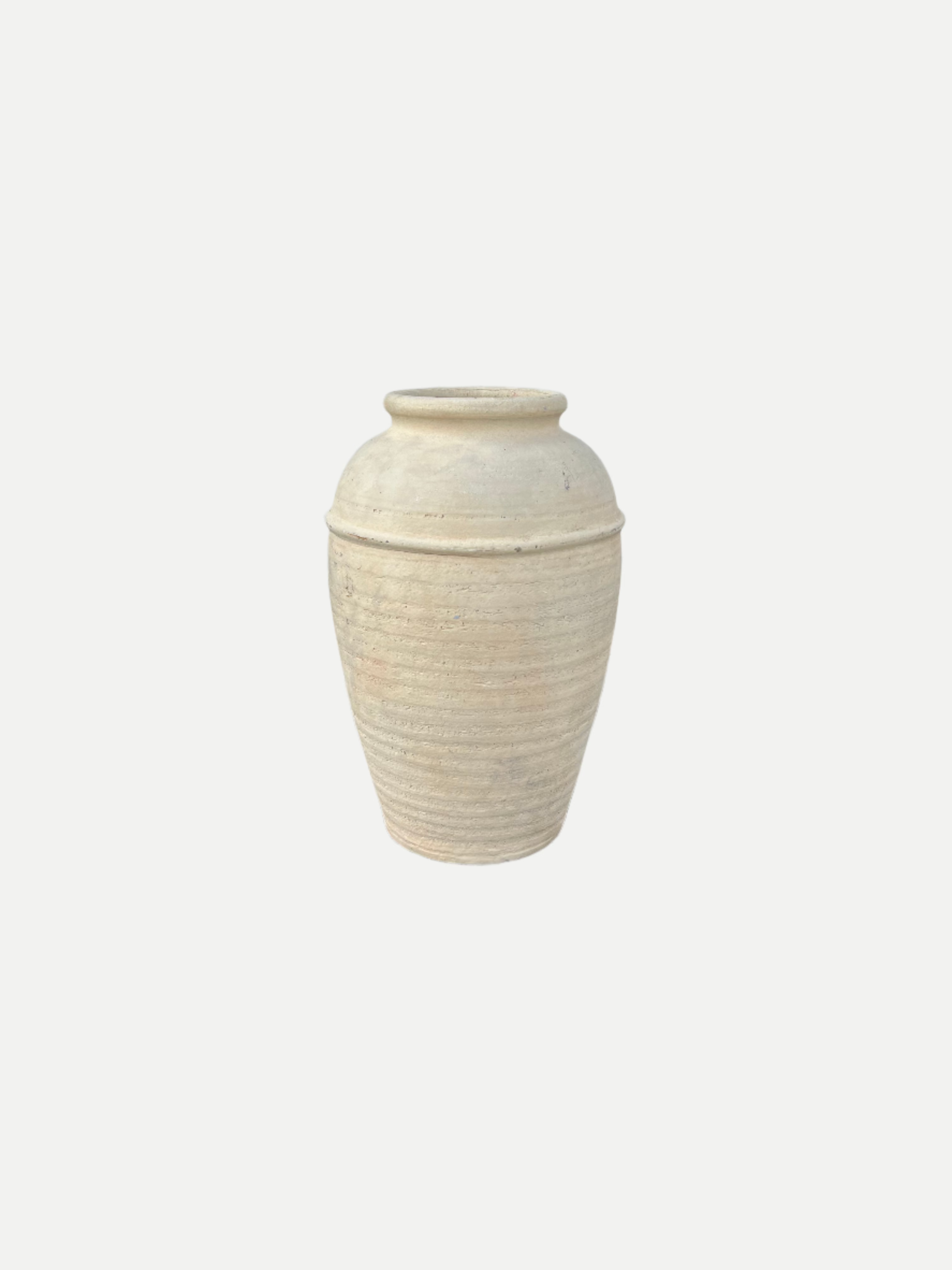 White Clay Vase