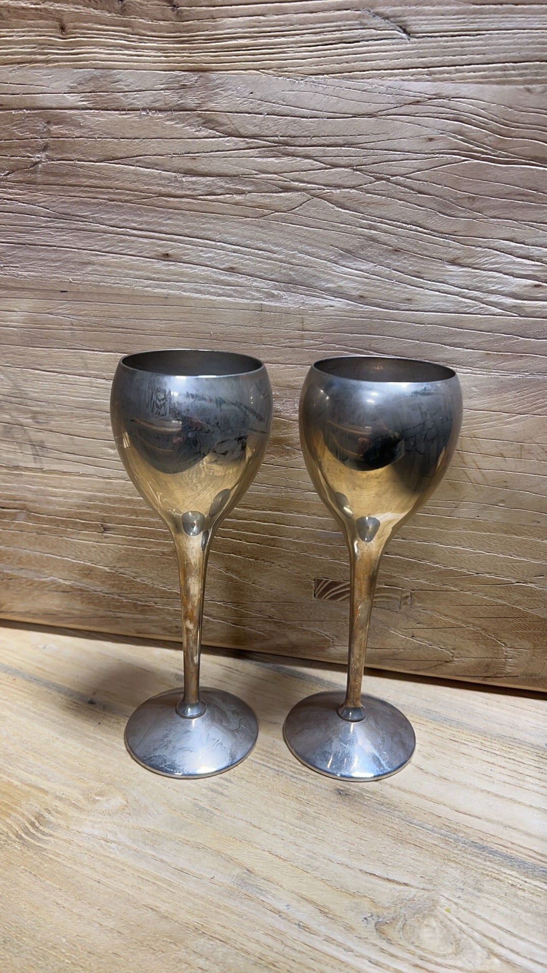 Vintage wine glasses