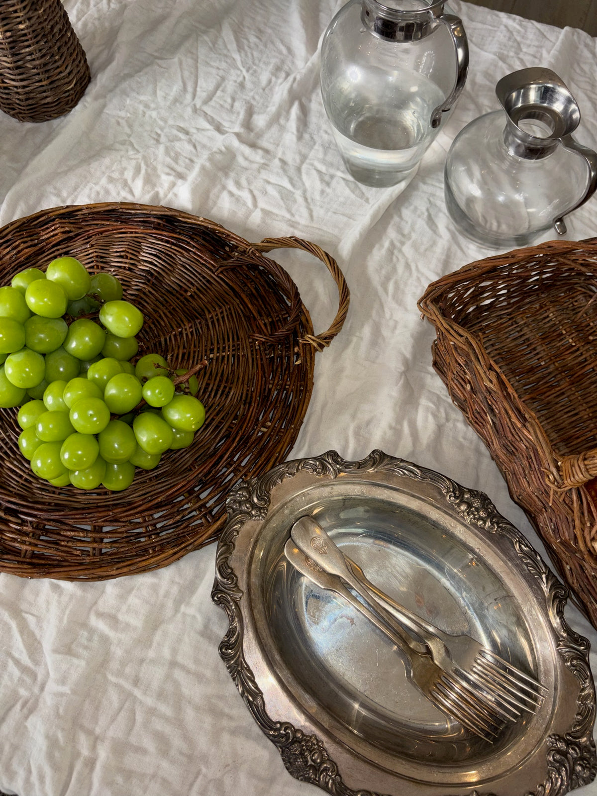Willow Serving Trays (Set of 2)