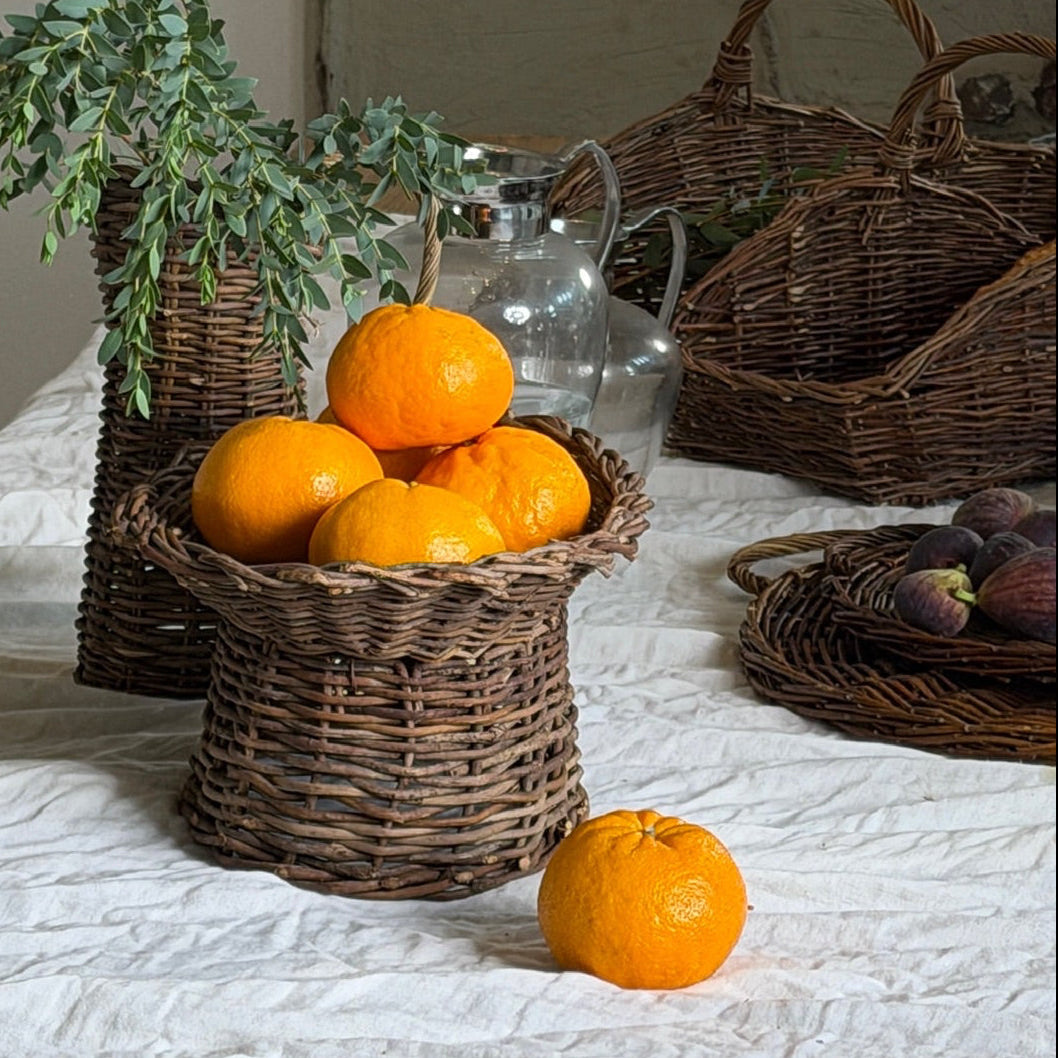 Woven Rattan Basket