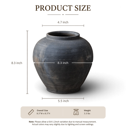 Matte Black Jar