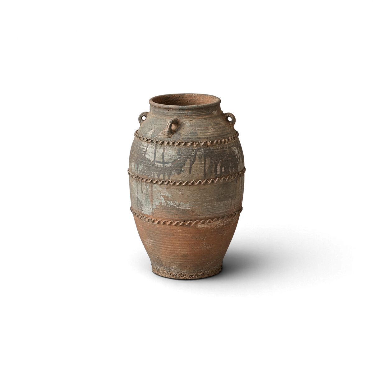 Natural Ribbed Jar