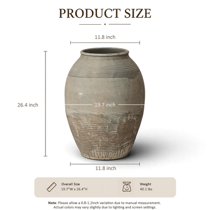 Pale Gray Jar