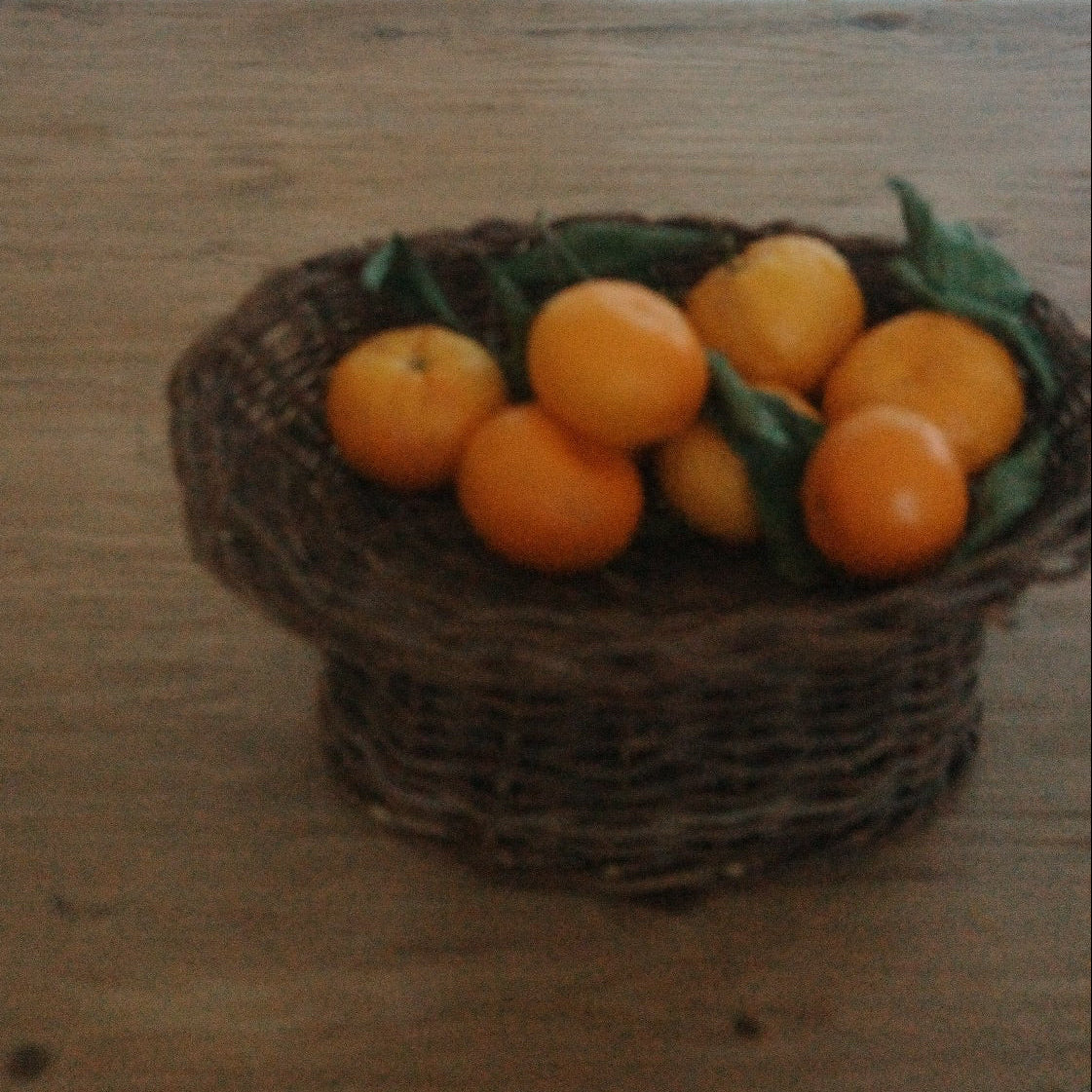Woven Rattan Basket