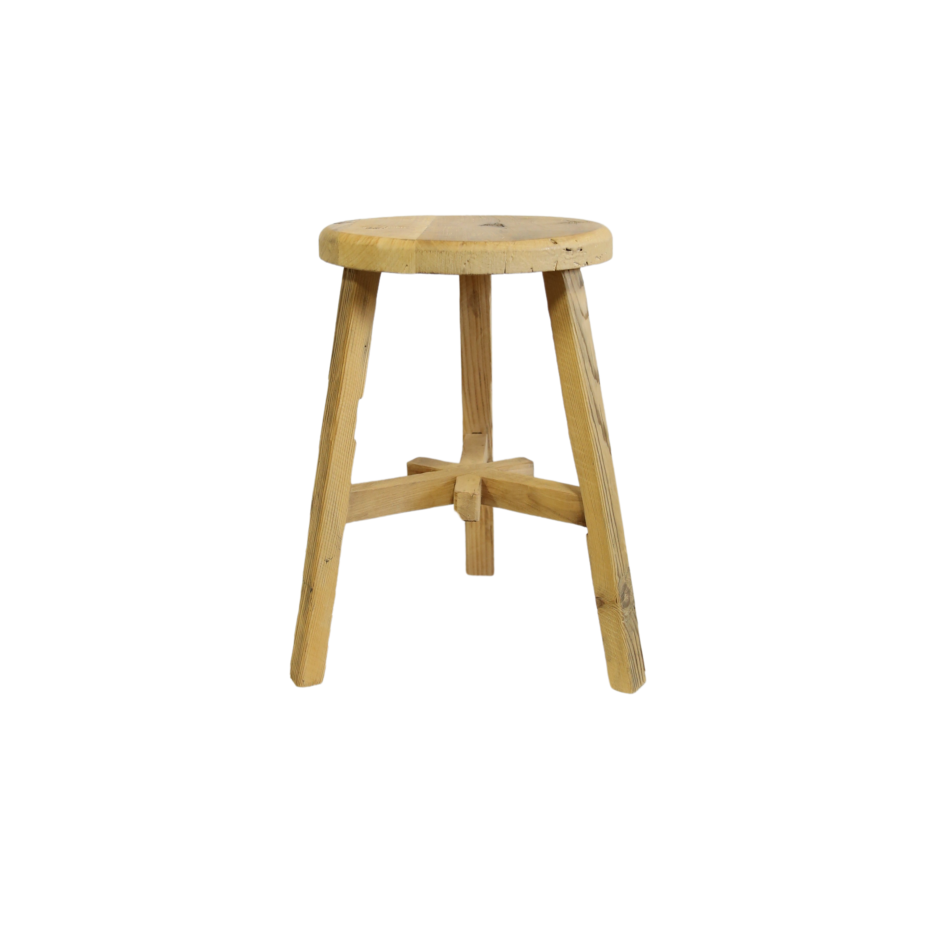 Round Wooden Stool