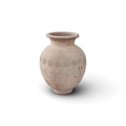 Sand Carved Jar