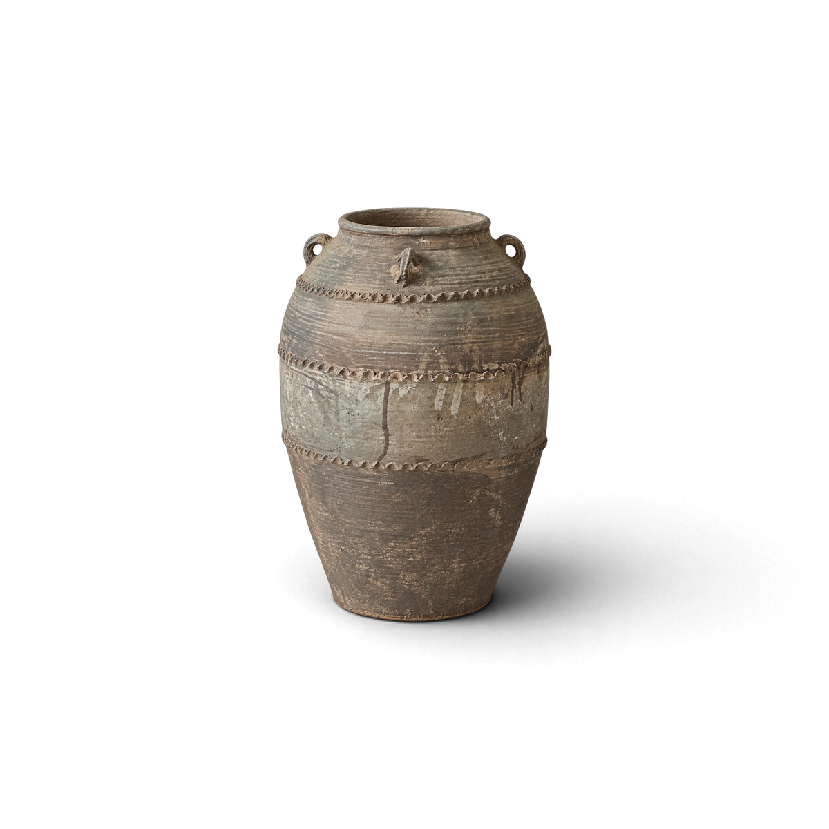 Sand Ribbed Jar
