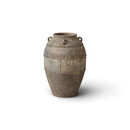 Sand Ribbed Jar