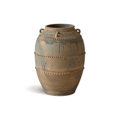 Sandstone Ribbed Jar